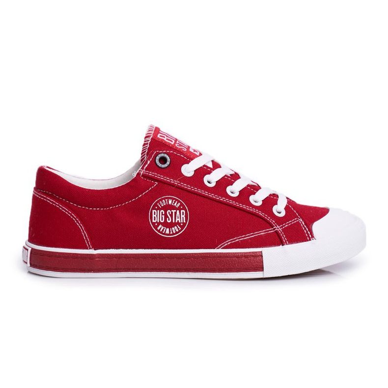 Damen Sneaker Big Star Rot FF274226