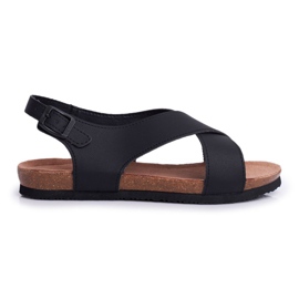 Damen Sandalen Big Star Schwarz FF274621