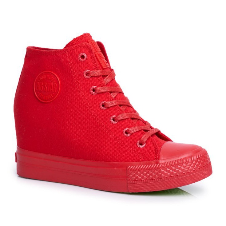 Damen Sneaker Big Star Rot FF274A193
