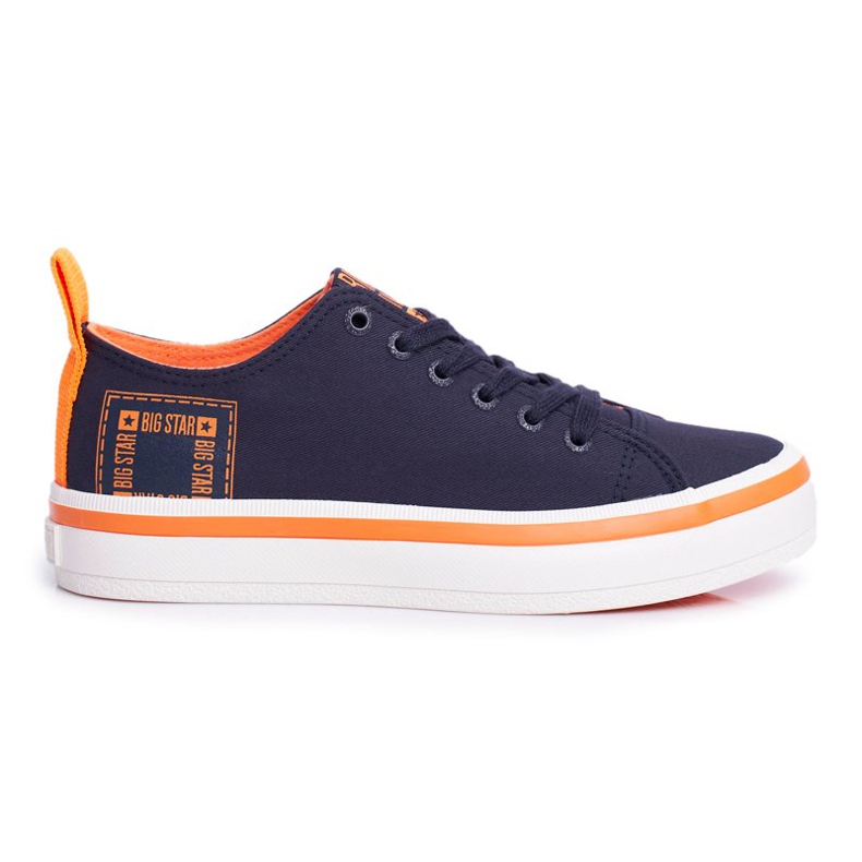 Damen Sneaker Big Star Marineblau FF274A070 navy blau