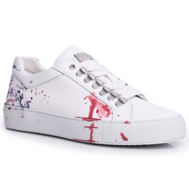 Damen Sneakers Weißes Leder GOE FF2N3027