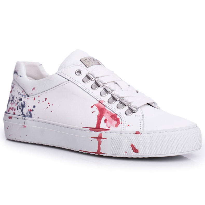 Damen Sneakers Weißes Leder GOE FF2N3027