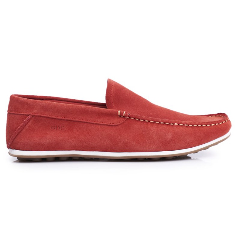Herren Loafer GOE Rot Nubuk FF1N3055