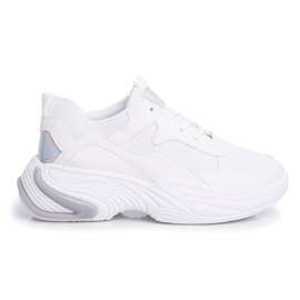 PS1 Damen Sportschuhe Bunt Weiß Pinner mehrfarbig