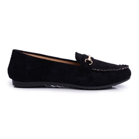 BUGO Damen Slipper Wildleder Schwarz Dive
