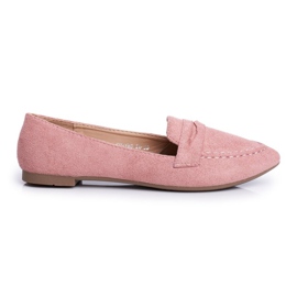 BUGO Damen Slipper Wildleder CH-1M6 Rosa Laveria