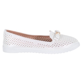 Weide Durchbrochene Lords mit Ornament weiß