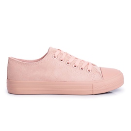 BUGO Sneakers für Damen Wildleder Rosa El Paso