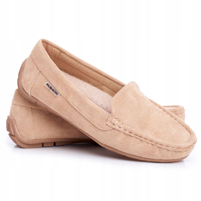 Evento Loafer für Damen Beige Wildleder Morreno