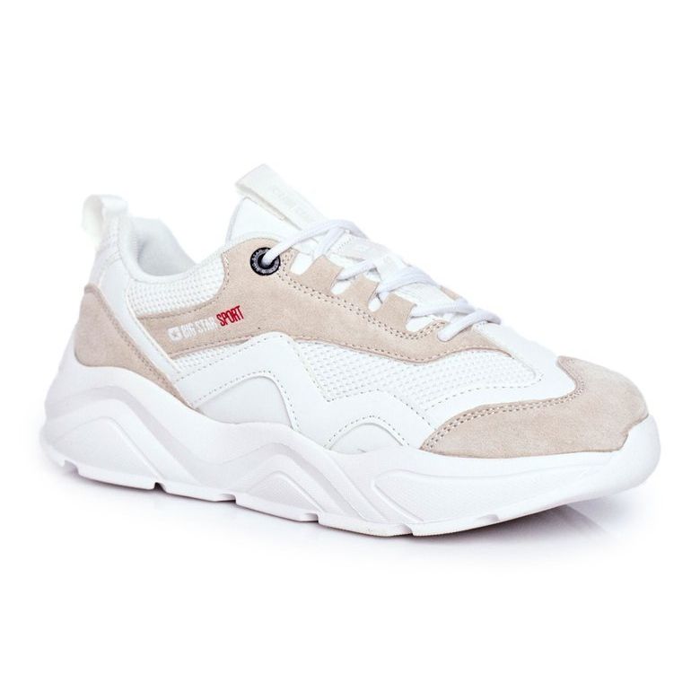 Damen Sportschuhe Sneakers Big Star Weiß FF274958