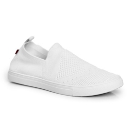 Weiße Sneakers für Damen Slip-On Sneakers Big Star FF274A608