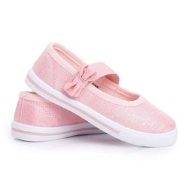 EVE Bianka Ballerinas für Kinder in Pink rosa