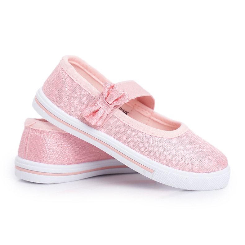 EVE Bianka Ballerinas für Kinder in Pink rosa
