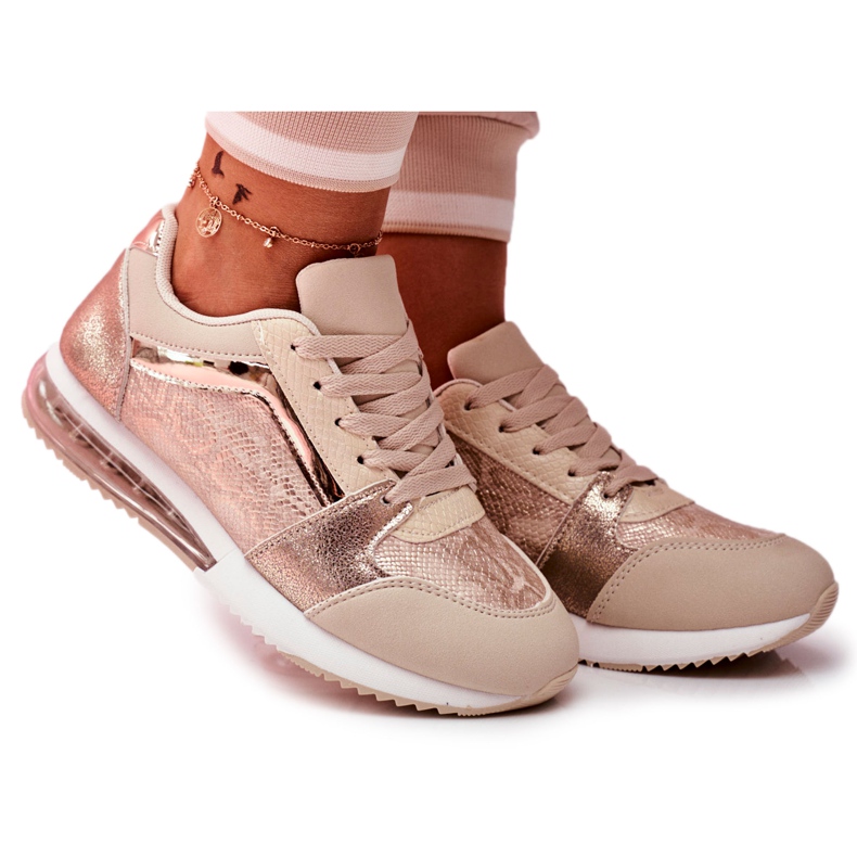 SEA Damen Sportschuhe Sneaker Beige Helly