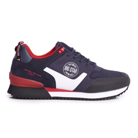 Herren Sportschuhe Big Star Marineblau FF174205