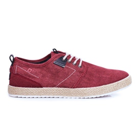 Herren Sneaker Big Star Espadrilles Rot FF174151