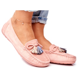EVE Damen Slipper Wildleder 20PB35-2003 Pink Donna Mia rosa