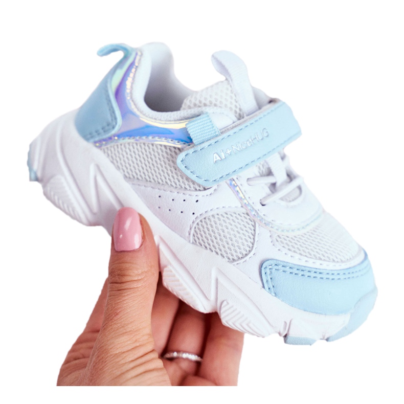 Sportschuhe Kinder Blau ABCKIDS B011104349 weiß
