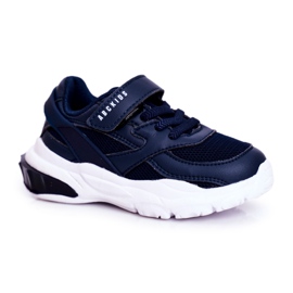 Sportschuhe Kinder Navy Blau Abckids B933204077 marineblau