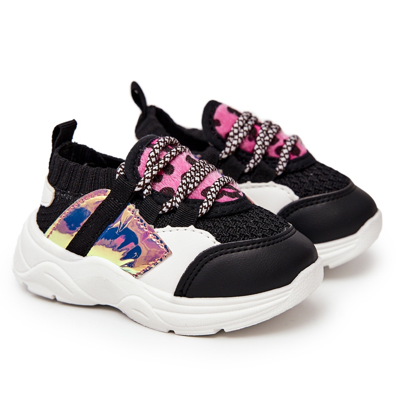 FRROCK Schwarze Velma Sportschuhe für Kinder