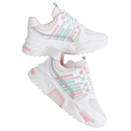 Weiß LV113P Rosa Sportschuhe