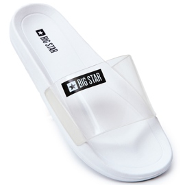 Damen Hausschuhe Big Star Transparent Weiß DD274A258