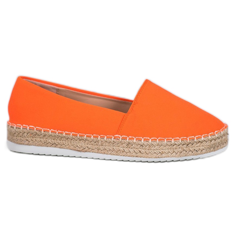 Small Swan Textil-Espadrilles orange