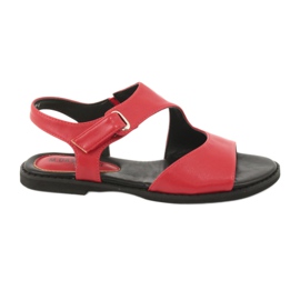 Daszyński Rote Sandalen MR1848-6 schwarz