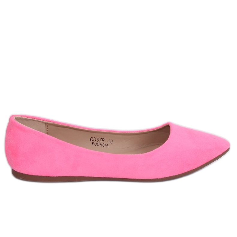 Damen Ballerinas in Fuchsia CD57P Fuchsia rosa