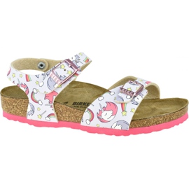 Birkenstock Rio Plain Bfdd Kinder 1015620 Sandalen rosa