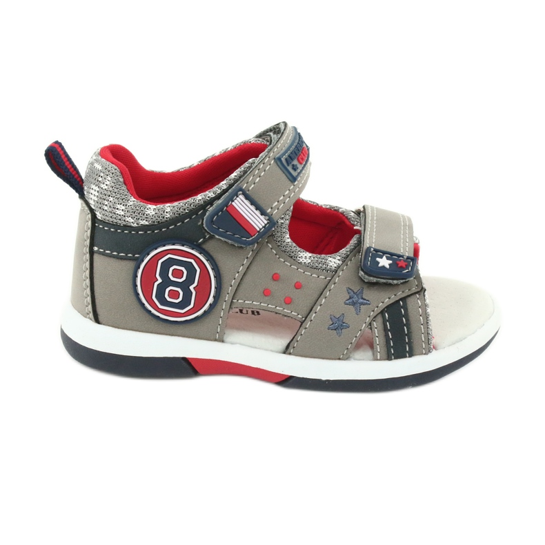 American Club Sandalen Jungen grau