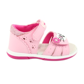 American Club Amerikaner DR22/20 Sandals Girls 'Pink Kitty rosa