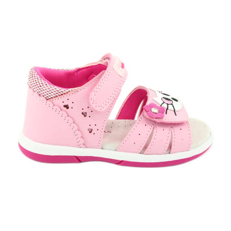 American Club Amerikaner DR22/20 Sandals Girls 'Pink Kitty rosa