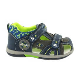 American Club Sandalen Jungen blau