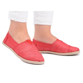 NEWS Rote Glitzer-Espadrilles für Damen von Emmera