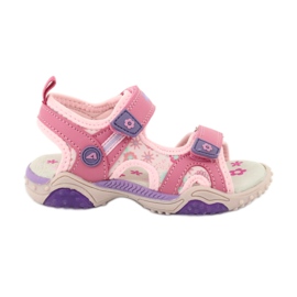 American Club American HL17/19 Pink-Purpur-Mädchen Sandalen Sandalen rosa
