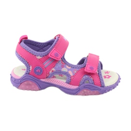 American Club HL17 / 19 Mädchensandalen violett