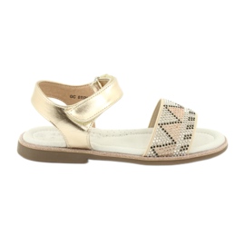 American Club Sandalen Mädchen schwarz