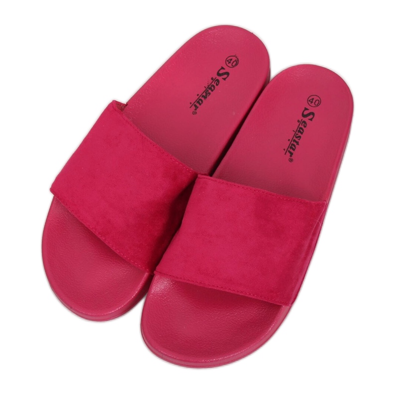 Schlichte Fuchsia Hausschuhe CK98 Fuchsia rosa