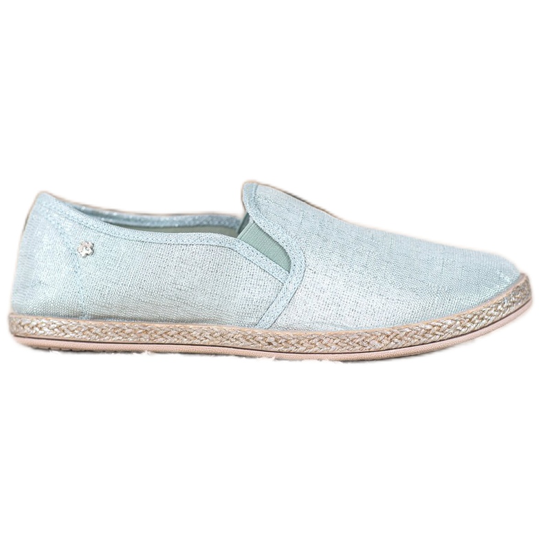 Balada Leichte Textilslipper blau