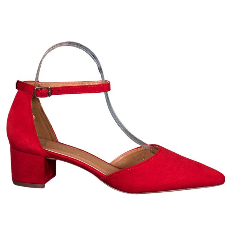 Small Swan Stylische Pumps rot