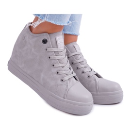 Damen Sneaker Big Star Grau EE274122