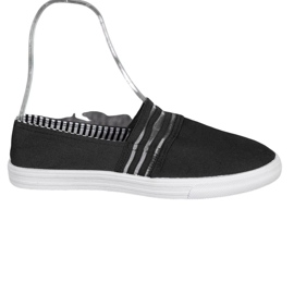 SHELOVET Bequeme Slip-On Sneakers schwarz
