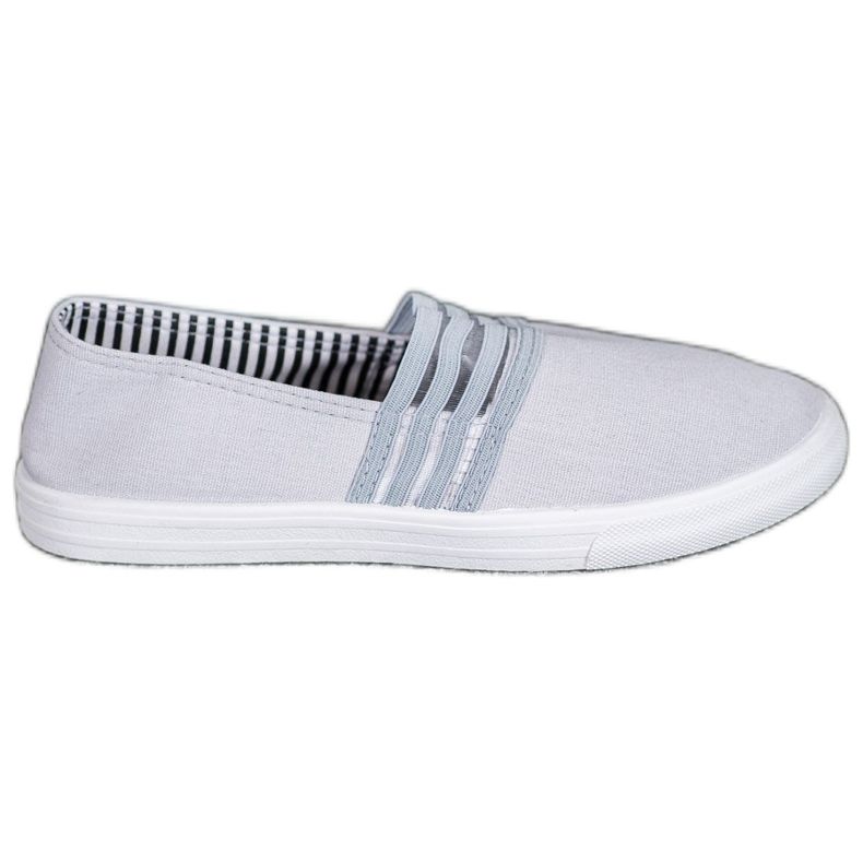SHELOVET Bequeme Slip-On Sneakers grau