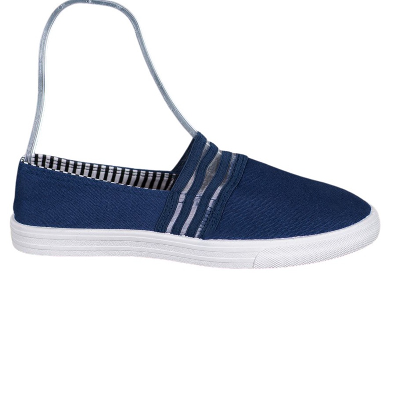 SHELOVET Bequeme Slip-On Sneakers blau
