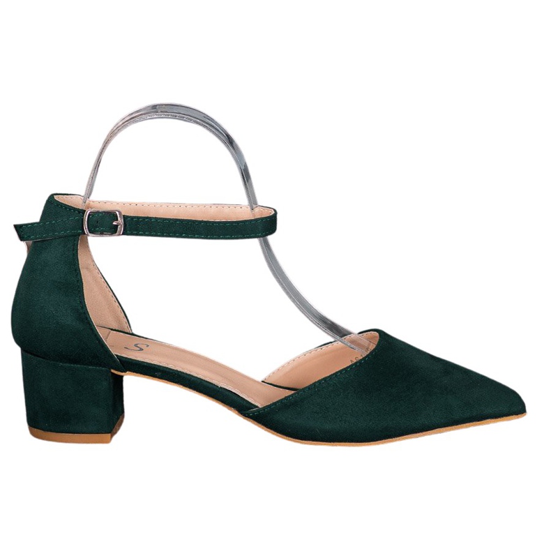 Small Swan Stylische Pumps grün