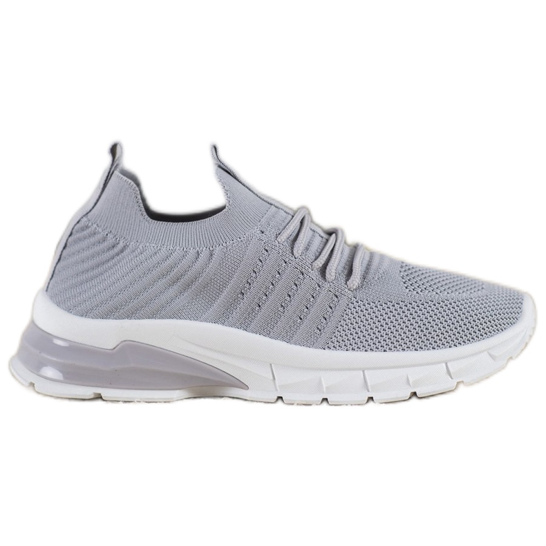 Bella Paris Durchbrochene Turnschuhe grau