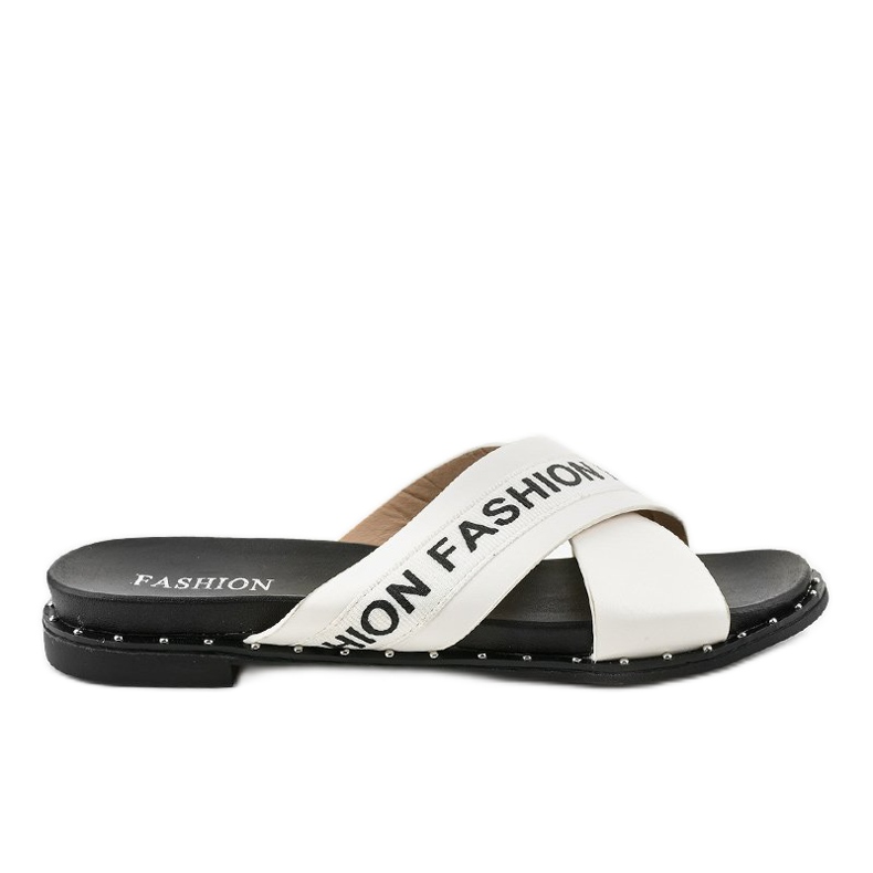 Weiße Mode 888-1 Hausschuhe