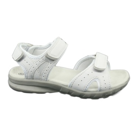 American Club HL15 / 20 weiße Sportsandalen
