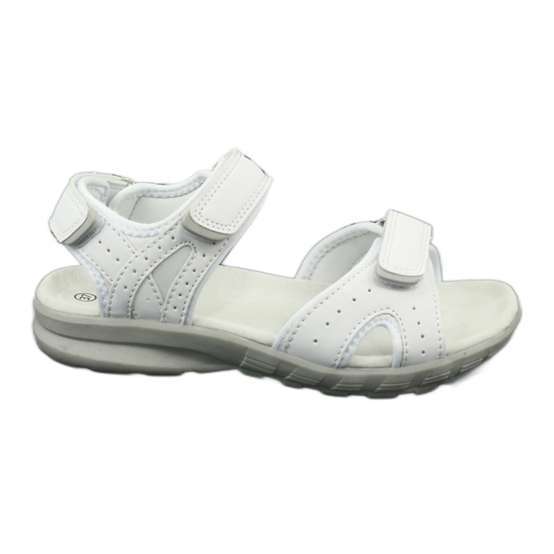 American Club HL15 / 20 weiße Sportsandalen